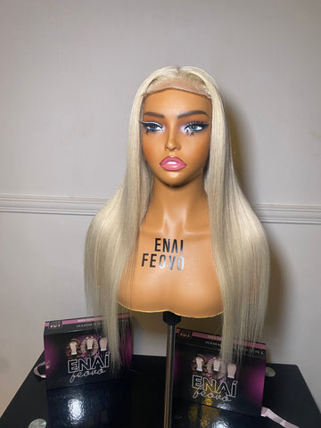 Blonde 613 human hair unit