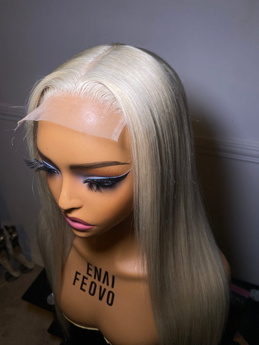 Blonde 613 human hair unit