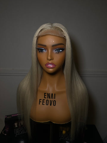 Blonde 613 human hair unit