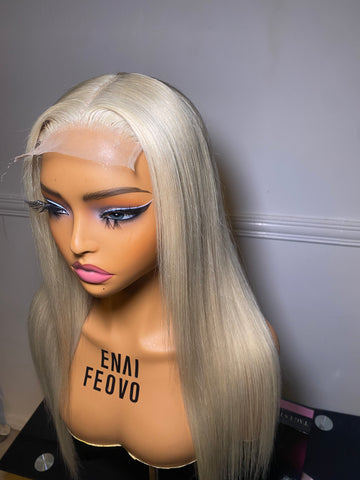 Blonde 613 human hair unit