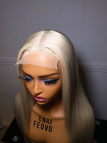 Blonde 613 human hair unit