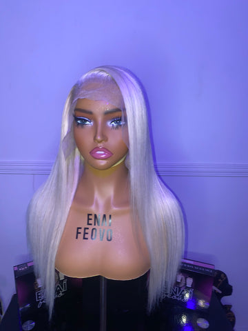 Blonde 613 human hair unit