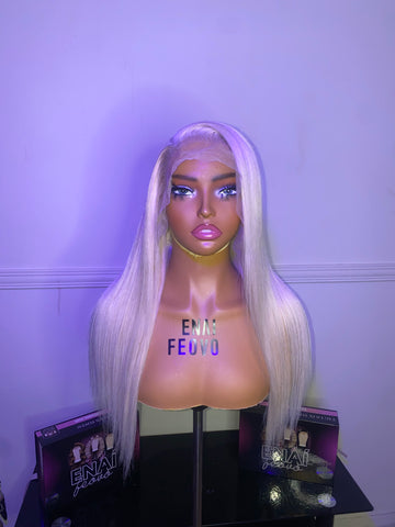 Blonde 613 human hair unit