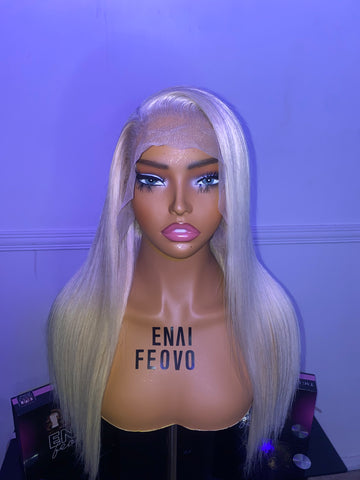 Blonde 613 human hair unit